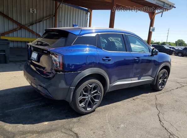 3N8AP6DB4SL320575 2025 NISSAN KICKS Синий Задняя правая четверть