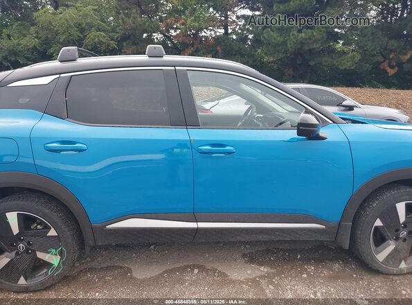 3N8AP6DB4SL339126 2025 NISSAN KICKS Бирюзовый Вид задней части салона