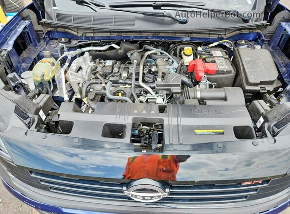 3N8AP6DB5TL376347 2026 NISSAN KICKS Blue Вид підкапотного простору