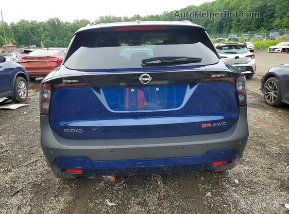 3N8AP6DB7SL376753 2025 NISSAN KICKS Blue Vista trasera