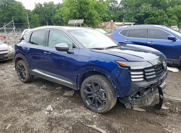 3N8AP6DB7SL376753 2025 NISSAN KICKS Blue Delantero derecho