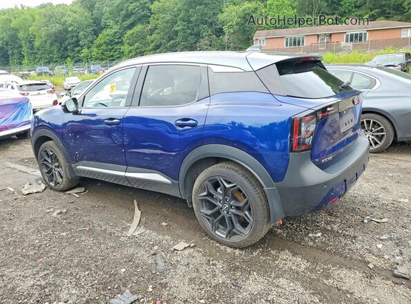 3N8AP6DB7SL376753 2025 NISSAN KICKS Blue Trasero izquierdo