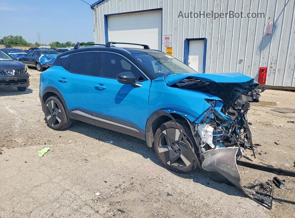 3N8AP6DB8TL314358 2026 NISSAN KICKS Синий Передняя правая четверть