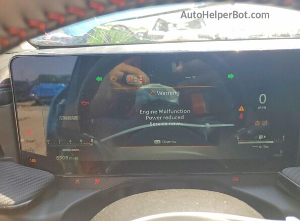 3N8AP6DB8TL314358 2026 NISSAN KICKS Синий Вид щитка приборов
