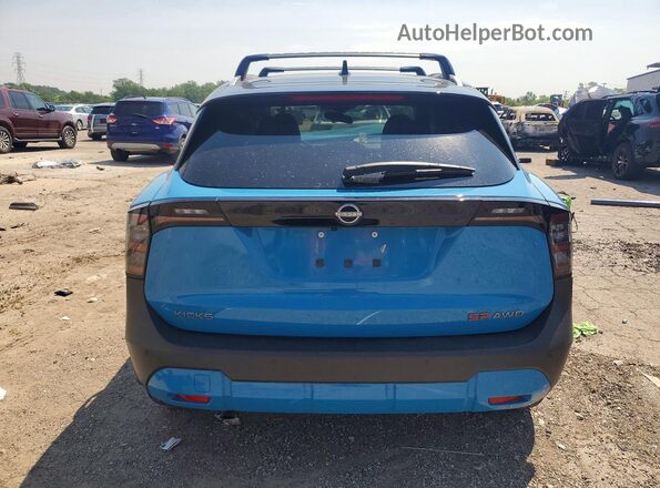 3N8AP6DB8TL314358 2026 NISSAN KICKS Синий Вид сзади