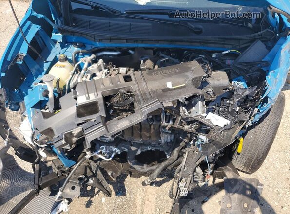 3N8AP6DB8TL314358 2026 NISSAN KICKS Синий Вид задней части салона