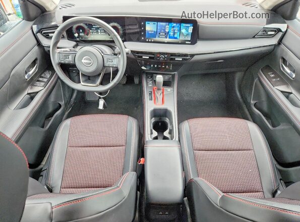 3N8AP6DB9TL388050 2026 NISSAN KICKS Серый Вид панели приборов