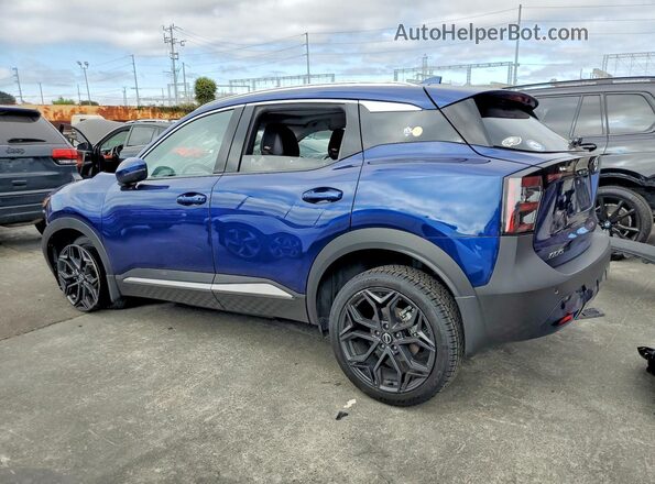 3N8AP6DC0SL354392 2025 NISSAN KICKS Blue Trasero izquierdo
