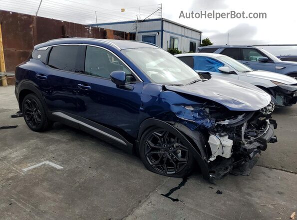 3N8AP6DC0SL354392 2025 NISSAN KICKS Blue Delantero derecho