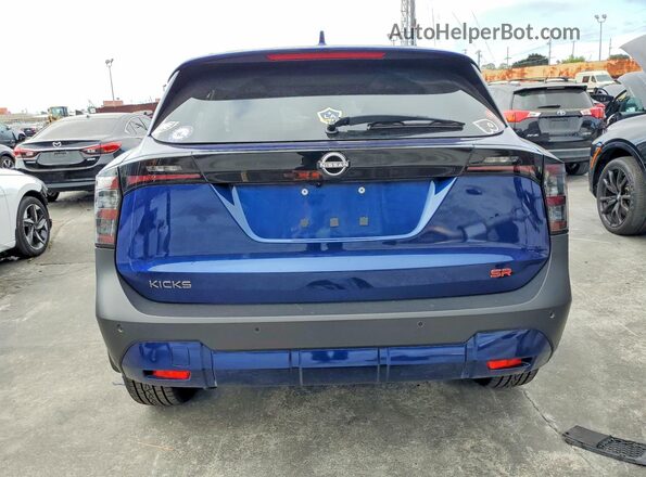 3N8AP6DC0SL354392 2025 NISSAN KICKS Blue Vista trasera