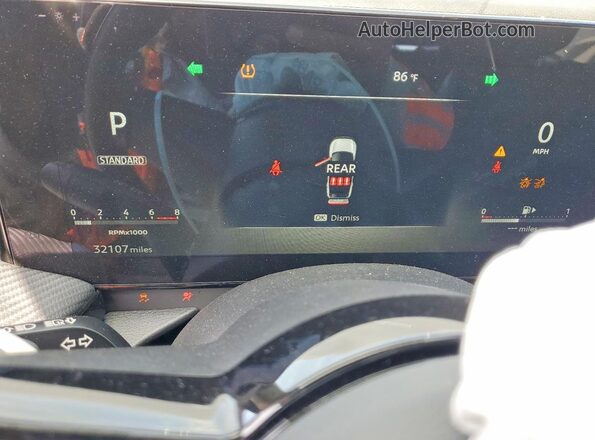 3N8AP6DC0SL354392 2025 NISSAN KICKS Blue Vista del cuadro de instrumentos