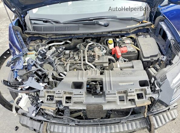 3N8AP6DC0SL354392 2025 NISSAN KICKS Blue Vista interior trasera