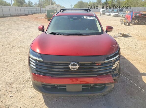 3N8AP6DC3SL408283 2025 NISSAN KICKS Red Vista frontal