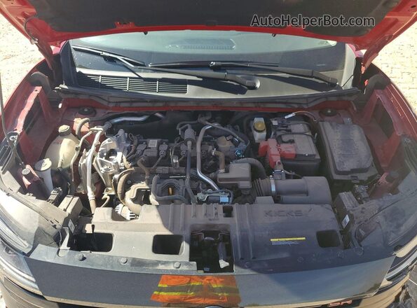 3N8AP6DC3SL408283 2025 NISSAN KICKS Red Vista interior trasera