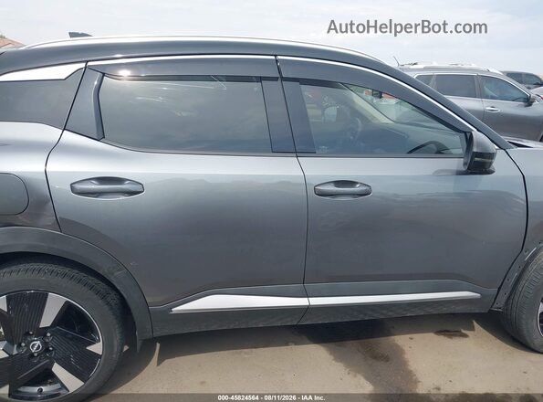 3N8AP6DC6SL359435 2025 NISSAN KICKS Gray 360 interior view