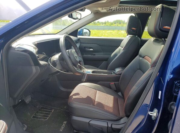 3N8AP6DD3SL324456 2025 NISSAN KICKS Blue Սալոնի դիմացի տեսք