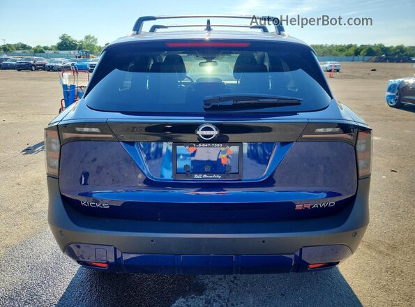 3N8AP6DDXTL307199 2026 NISSAN KICKS Blue Rear view