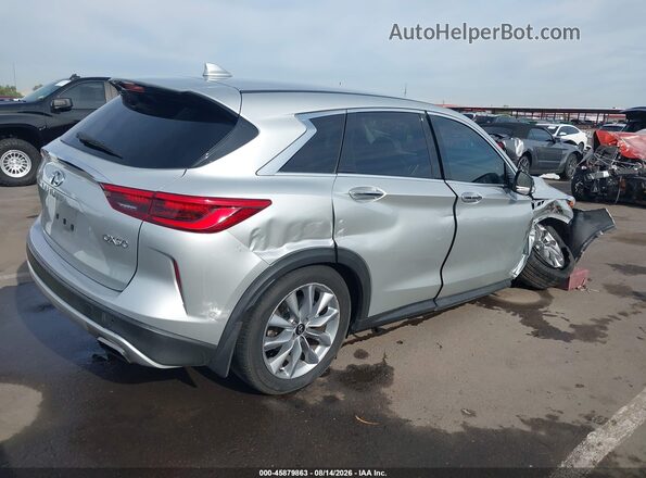 3PCAJ5AA0MF111225 2021 INFINITI QX50 Silver Tył prawy