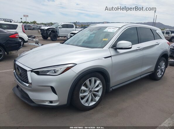 3PCAJ5AA0MF111225 2021 INFINITI QX50 Silver Przód lewy