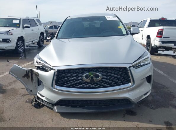 3PCAJ5AA0MF111225 2021 INFINITI QX50 Silver Widok zestawu wskaźników