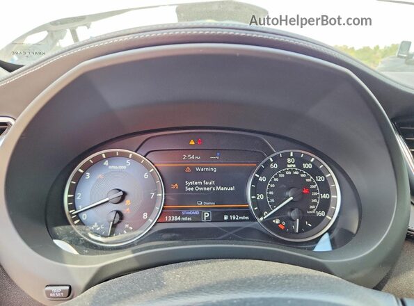 3PCAJ5AA1PF121993 2023 INFINITI QX50 Белый Вид щитка приборов