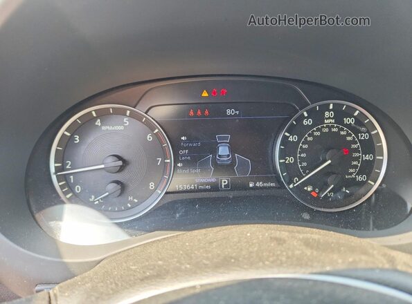 3PCAJ5ABXNF111517 2022 INFINITI QX50 Gray Widok zestawu wskaźników