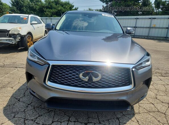 3PCAJ5ABXNF111517 2022 INFINITI QX50 Gray Widok z przodu