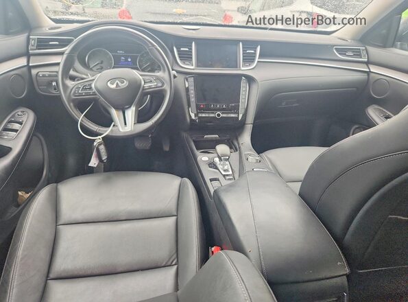 3PCAJ5ABXNF111517 2022 INFINITI QX50 Gray Widok deski rozdzielczej
