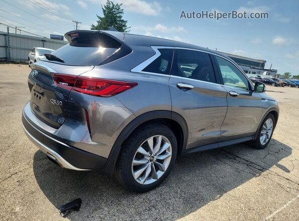 3PCAJ5ABXNF111517 2022 INFINITI QX50 Gray Tył prawy