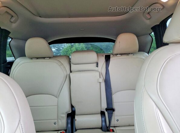 3PCAJ5BA0MF112406 2021 INFINITI QX50 Gray Rear seats view