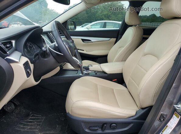 3PCAJ5BA0MF112406 2021 INFINITI QX50 Gray Front interior view