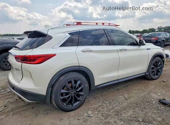 3PCAJ5BA1MF102063 2021 INFINITI QX50 Белый Задняя правая четверть