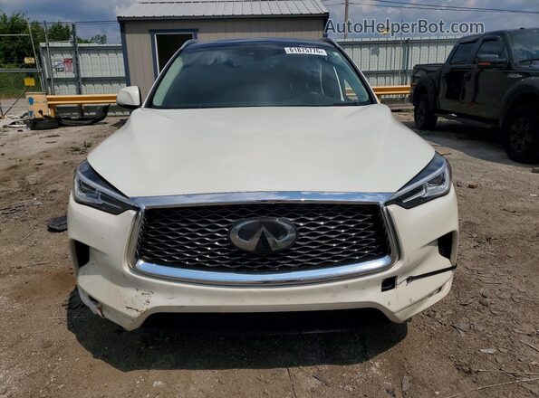 3PCAJ5BA1MF102063 2021 INFINITI QX50 Белый Вид спереди
