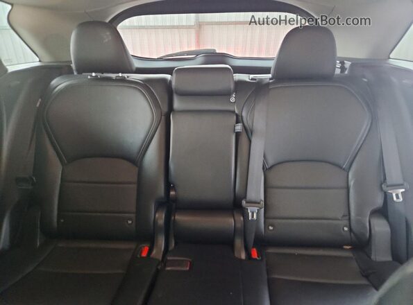 3PCAJ5BA2MF122614 2021 INFINITI QX50 White Vista de los asientos traseros