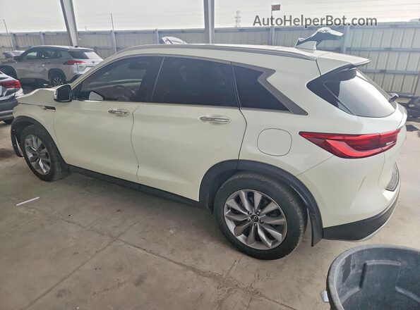 3PCAJ5BA2MF122614 2021 INFINITI QX50 White Trasero izquierdo