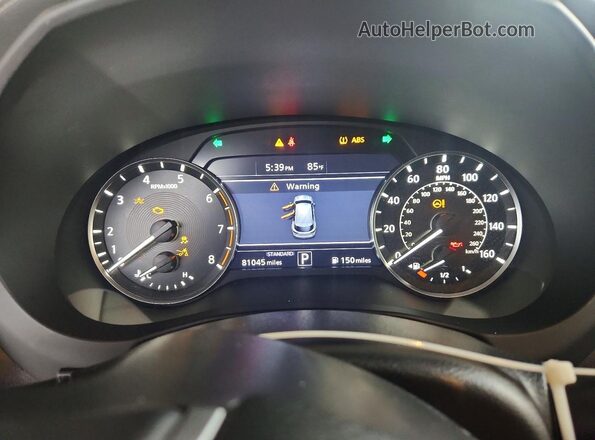 3PCAJ5BA2MF122614 2021 INFINITI QX50 White Vista del cuadro de instrumentos