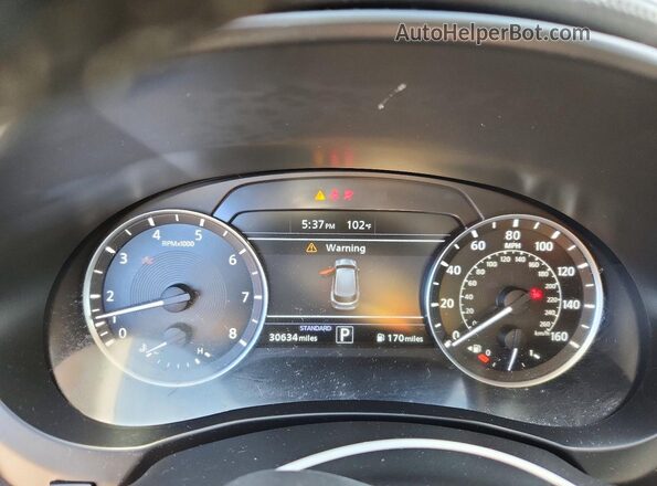 3PCAJ5BA2RF106338 2024 INFINITI QX50 Gray Вид щитка приладів