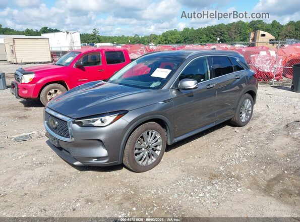 3PCAJ5BA2RF108798 2024 INFINITI QX50 Серый Передняя левая четверть