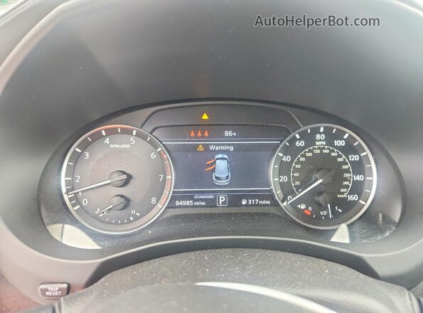3PCAJ5BA3NF107959 2022 INFINITI QX50 Black ხელსაწყოთა პანელის ხედი