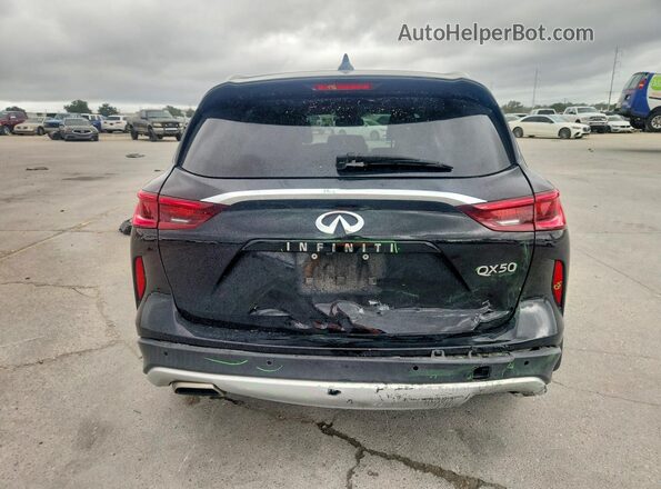 3PCAJ5BA3NF107959 2022 INFINITI QX50 Black უკანა ხედი
