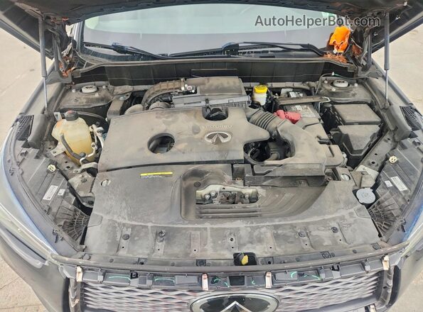 3PCAJ5BA3NF107959 2022 INFINITI QX50 Black უკანა სალონის ხედი