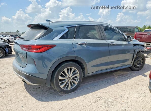 3PCAJ5BA3PF115322 2023 INFINITI QX50 Синий Задняя правая четверть