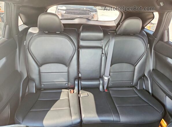 3PCAJ5BA4MF105393 2021 INFINITI QX50 White Вид задніх сидінь