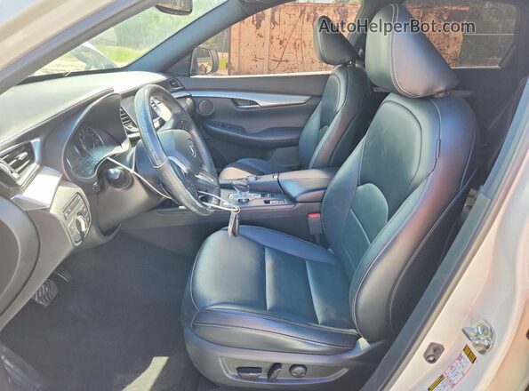 3PCAJ5BA4MF105393 2021 INFINITI QX50 White Вид салону спереду