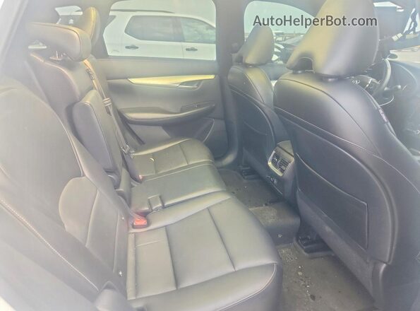 3PCAJ5BA4MF106396 2021 INFINITI QX50 White უკანა სალონის ხედი
