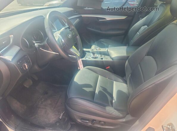 3PCAJ5BA4MF106396 2021 INFINITI QX50 White წინა სალონის ხედი