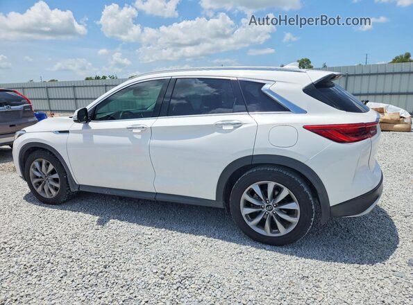 3PCAJ5BA4MF109623 2021 INFINITI QX50 White Rear left