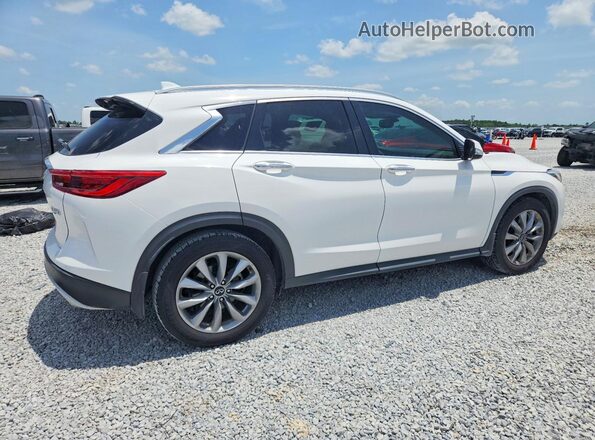 3PCAJ5BA4MF109623 2021 INFINITI QX50 White Rear right
