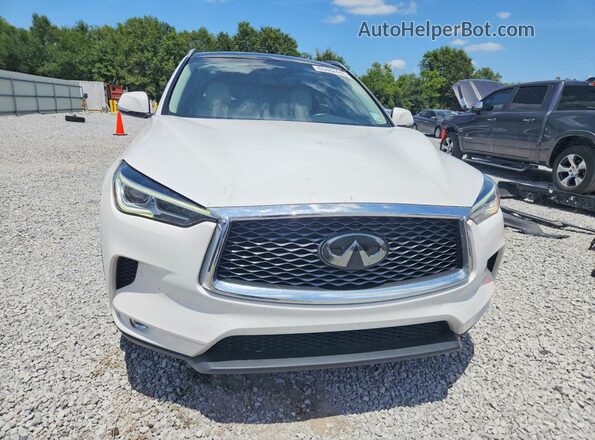 3PCAJ5BA4MF109623 2021 INFINITI QX50 White Front view