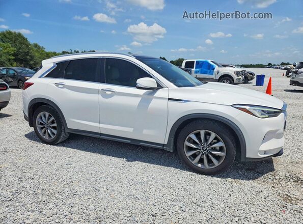 3PCAJ5BA4MF109623 2021 INFINITI QX50 White Front right